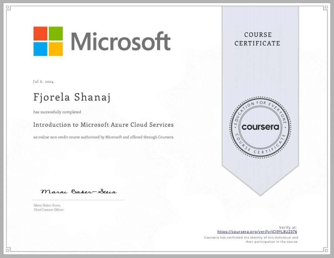 Microsoft Azure Cloud Services