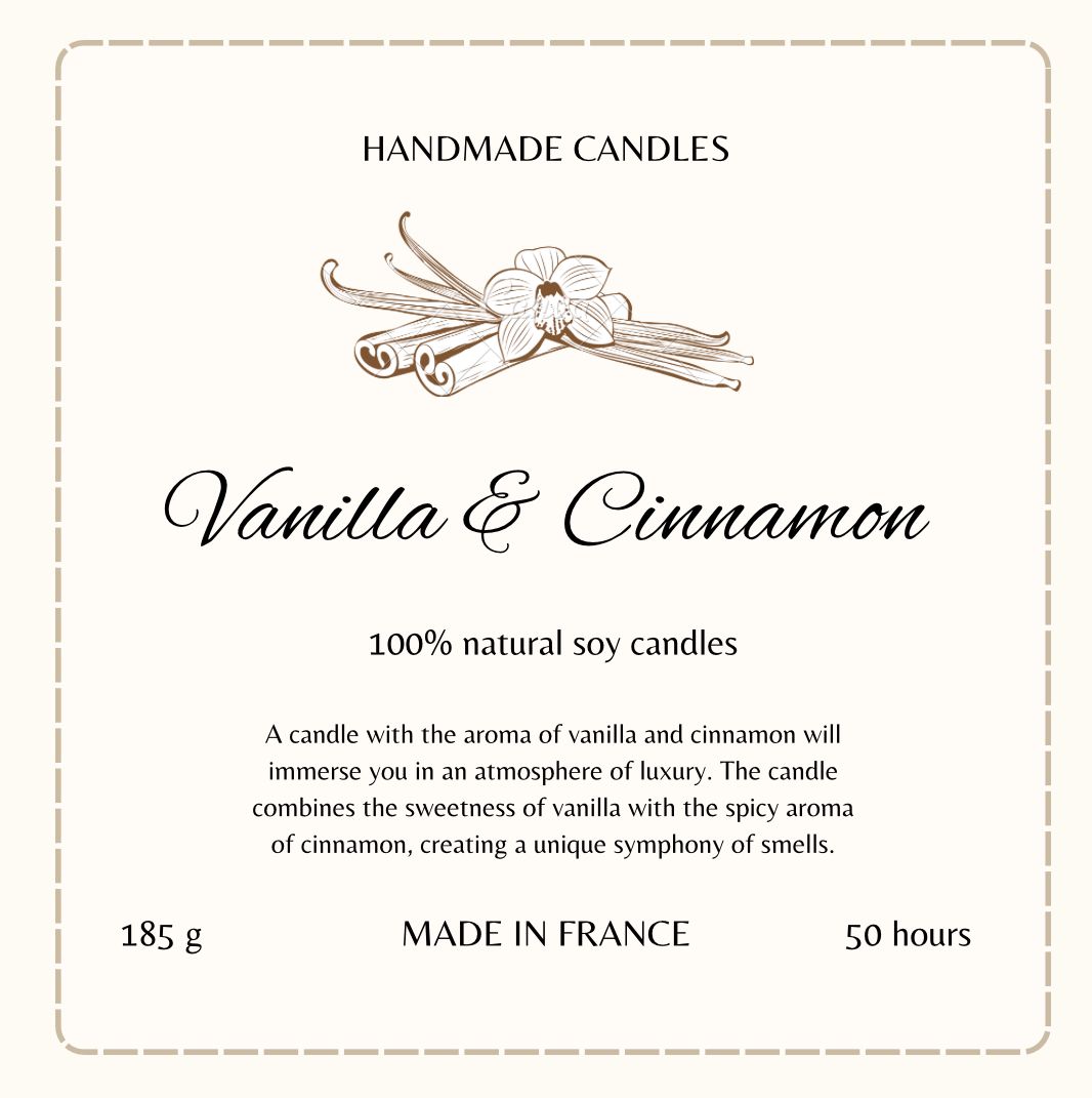 Candle label